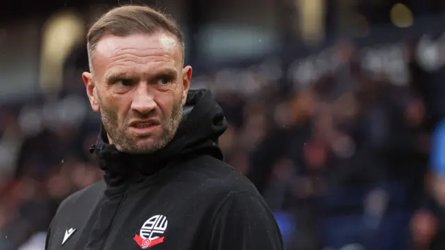 Bolton boss Ian Evatt