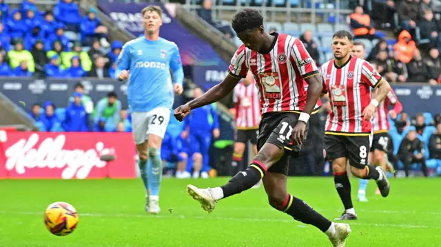 Sheffield United score second goal