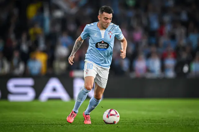 Iago Aspas playing for Celta Vigo