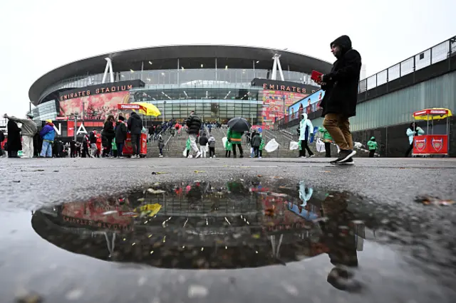 General view outside the stadium