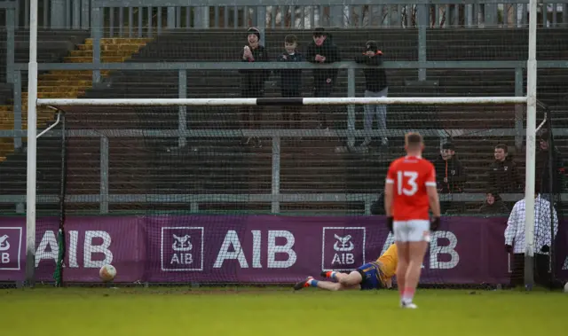 Conor Turbitt scores a penalty