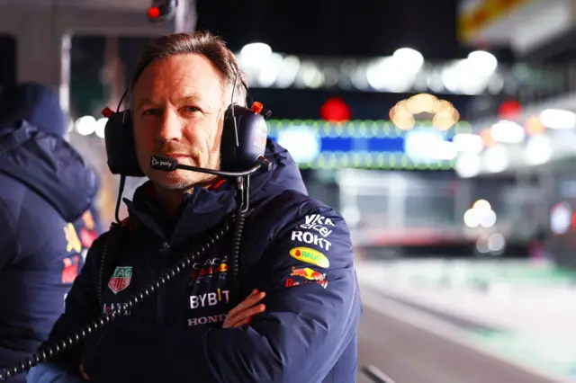 Christian Horner in Las Vegas.