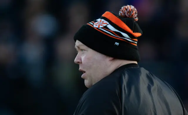 Clann Eireann manager Ruairi Lavery