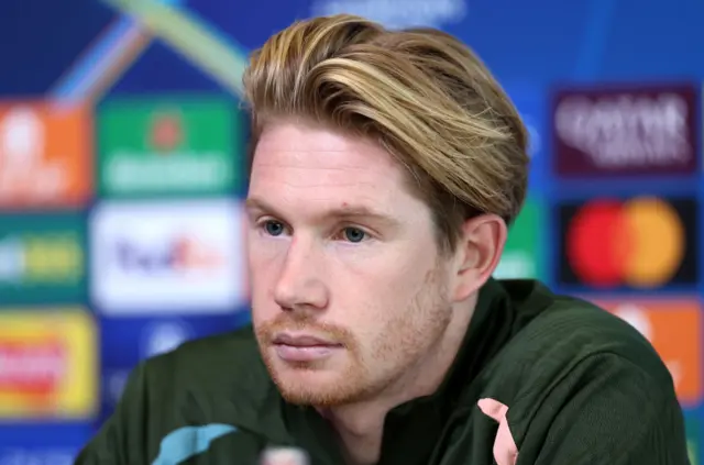 Man City midfielder Kevin de Bruyne