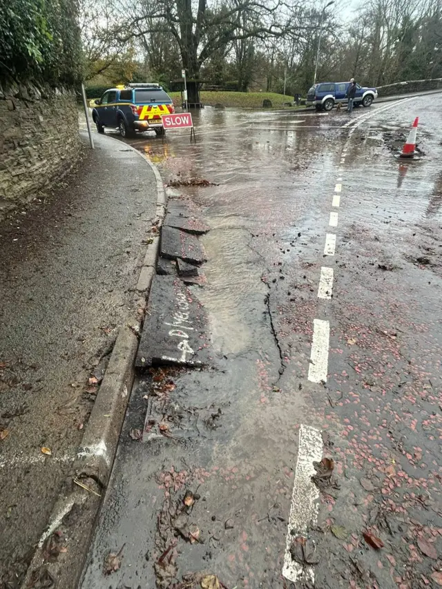 Damaged Road