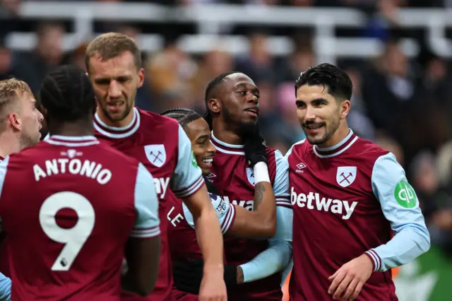 West Ham celebrate