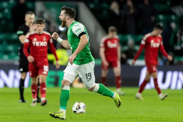 FT: Hibernian 3-3 Aberdeen