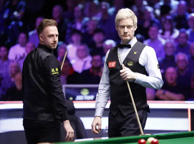 Judd Trump and Neil Robertson