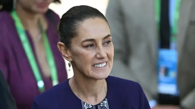 Mexico's president Claudia Sheinbaum