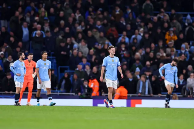 Manchester City players