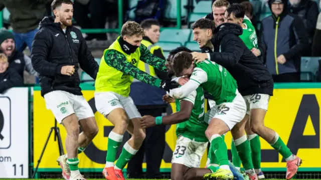 FT: Hibernian 3-3 Aberdeen