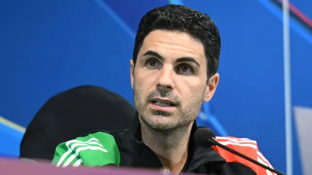 Arsenal manager Mikel Arteta