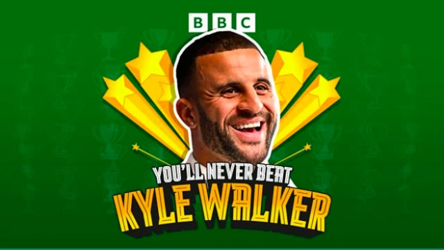 Promo image for the You'll Never Beat Kyle Walker podcast.