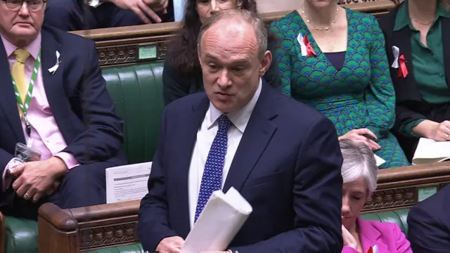 Ed Davey at PMQs