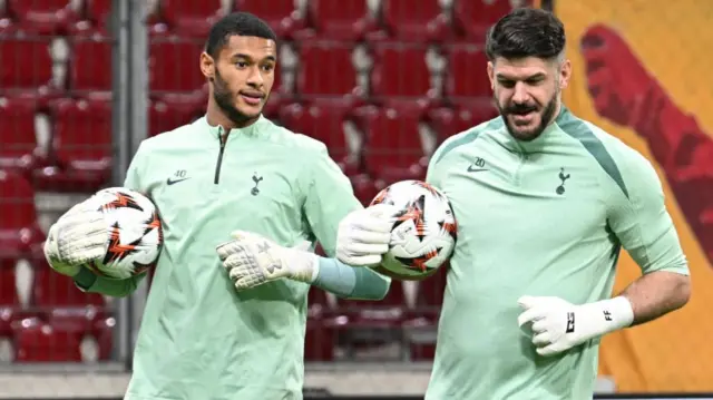 Brandon Austin and Fraser Forster