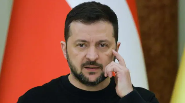 Ukrainian President Volodymyr Zelensky