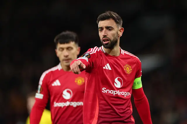 Bruno Fernandes of Manchester United