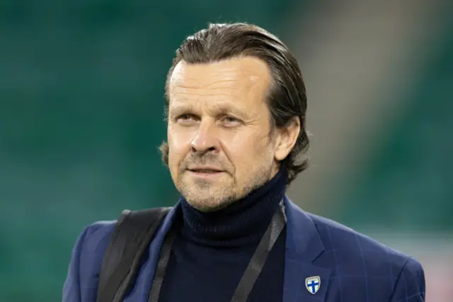 Finland head coach Marko Saloranta