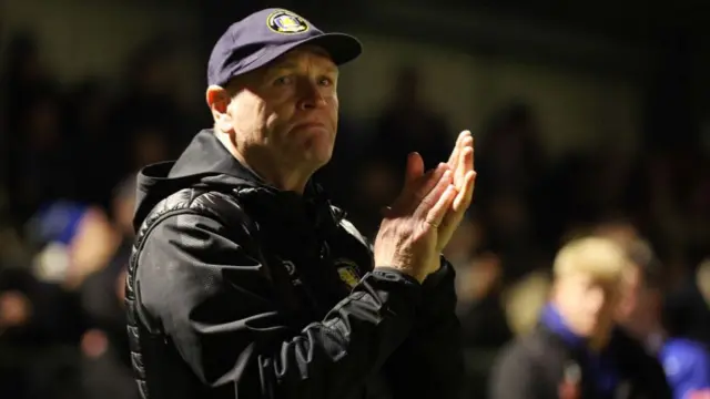 Gainsborough Trinity boss Russ Wilcox