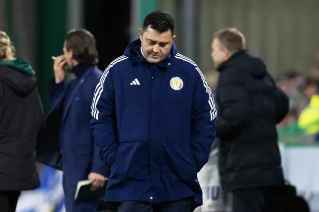 Scotland head coach Pedro Martinez Losa