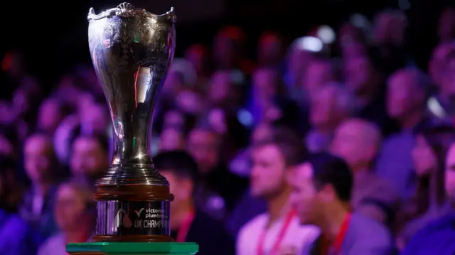 UK Championship trophy