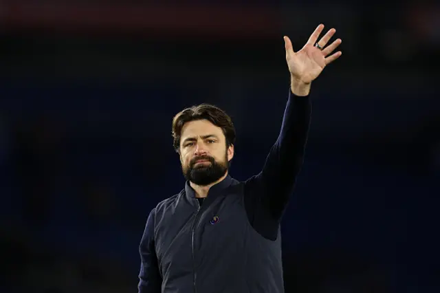 Russell Martin gestures to the fans