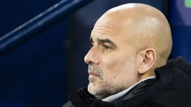 Man City manager Pep Guardiola
