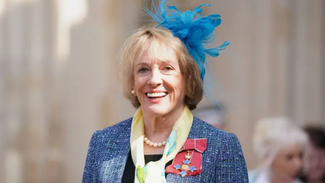 A file photo of Dame Esther Rantzen