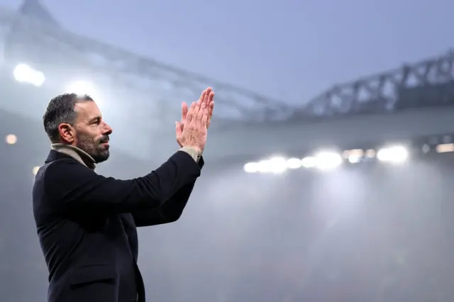 Ruud van Nistelrooy at Old Trafford