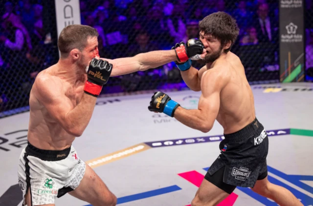 Brendan Loughnane punches his opponent