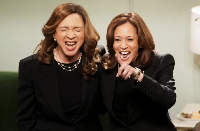 Maya Rudolph and Kamala Harris on Saturday Night Live