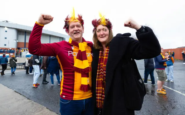 Motherwell fans