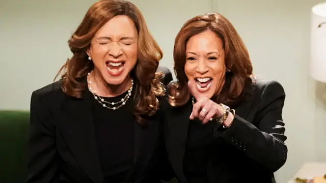 Maya Rudolph and Kamala Harris on Saturday Night Live