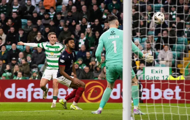 Celtic's Luke McCowan scores