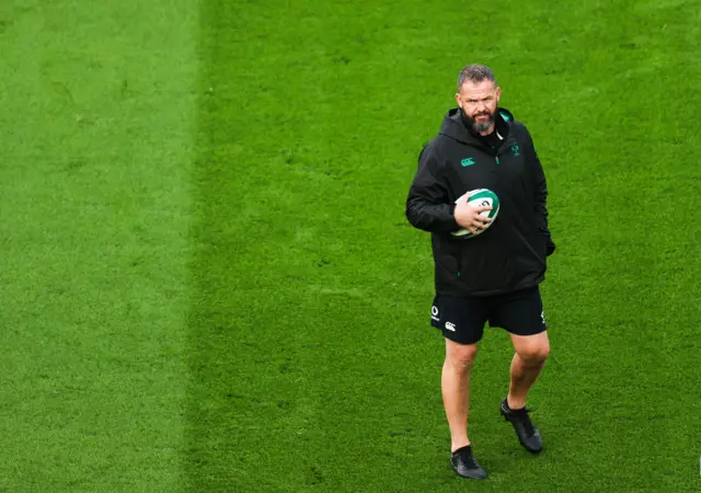 Ireland head coach Andy Farrell