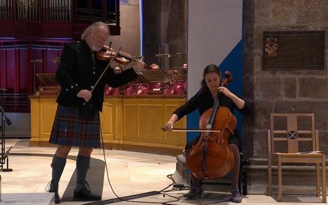 Alasdair Fraser and Natalie Hass