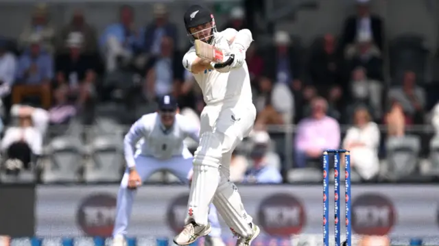 Kane Williamson on strike