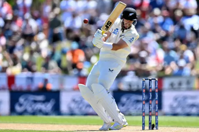 Tim Southee on strike