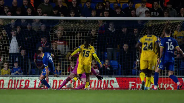 Matty Stevens levels for AFC Wimbledon