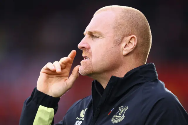 Everton manager Sean Dyche