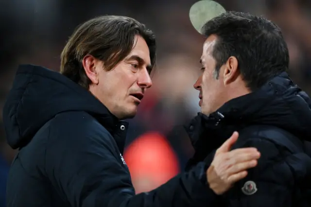 Thomas Frank and Marco Silva