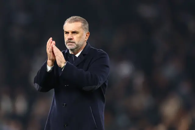 Tottenham manager Ange Postecoglou