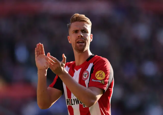 Kristoffer Ajer of Brentford