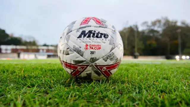 An FA Cup matchball