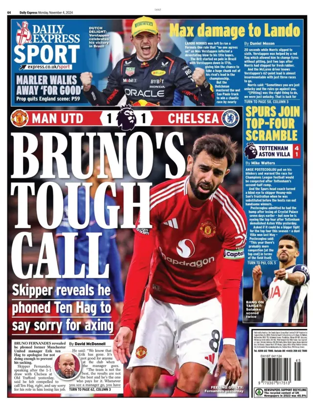 Express back page