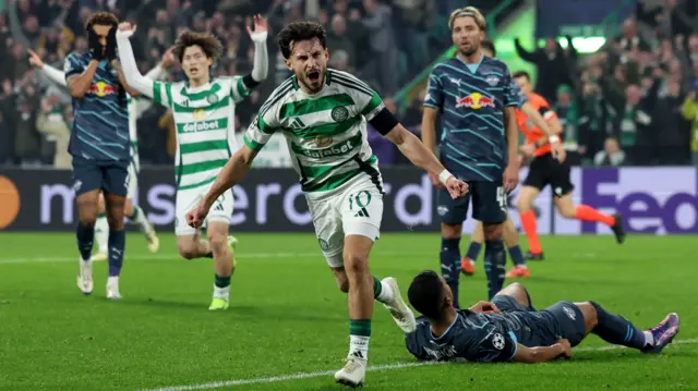 Celtic v Leipzig