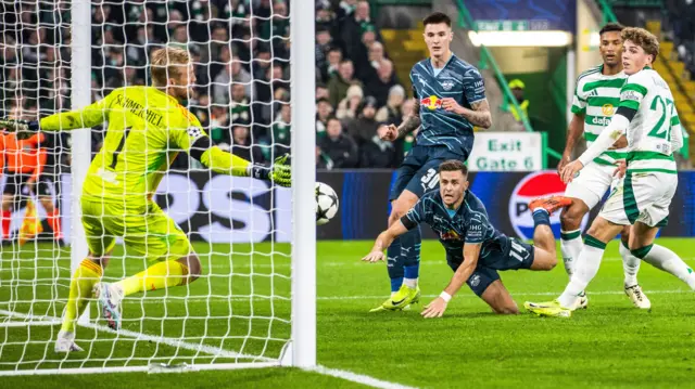 Christoph Baumgartner at Celtic Park