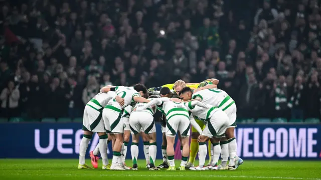 Celtic huddle