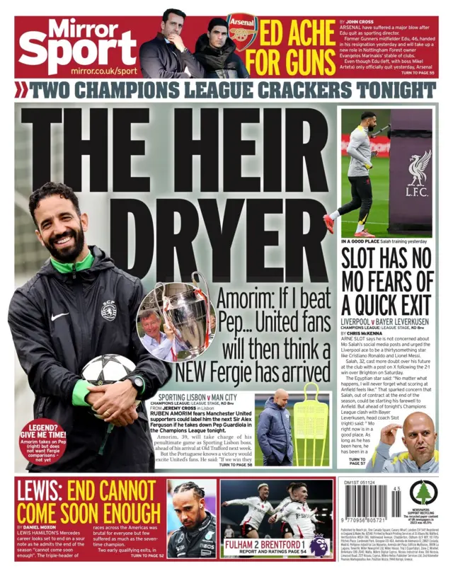 Mirror back page