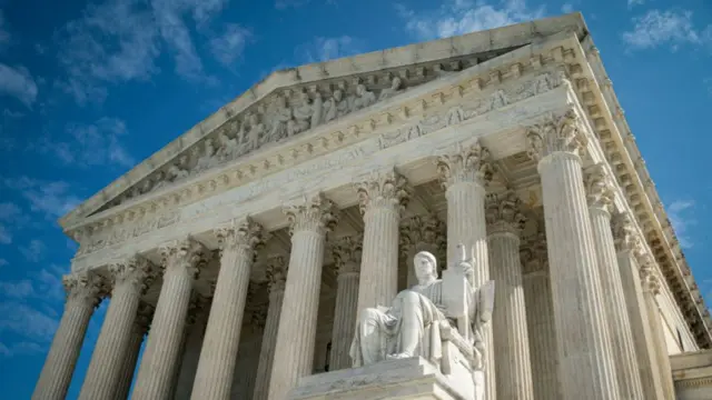 A view of the US Supreme Court